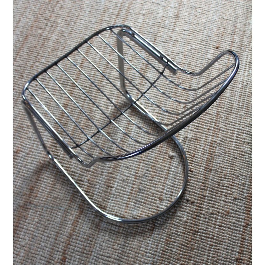 Chaise filaire en métal chromé - Circa 1970 - Maison Collectible - Chaise